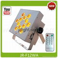 Wireless DMX Battery Powered RGBWA LED Par with IR Remote control 2