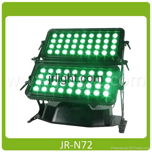LED Wall Washer Outdoor 72X8W Quadcolor RGBW 4in1