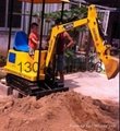 Children's large excavator