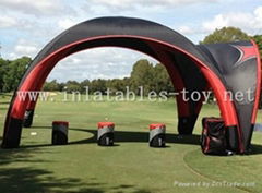 inflatable x-gloo tent for branding and promotional