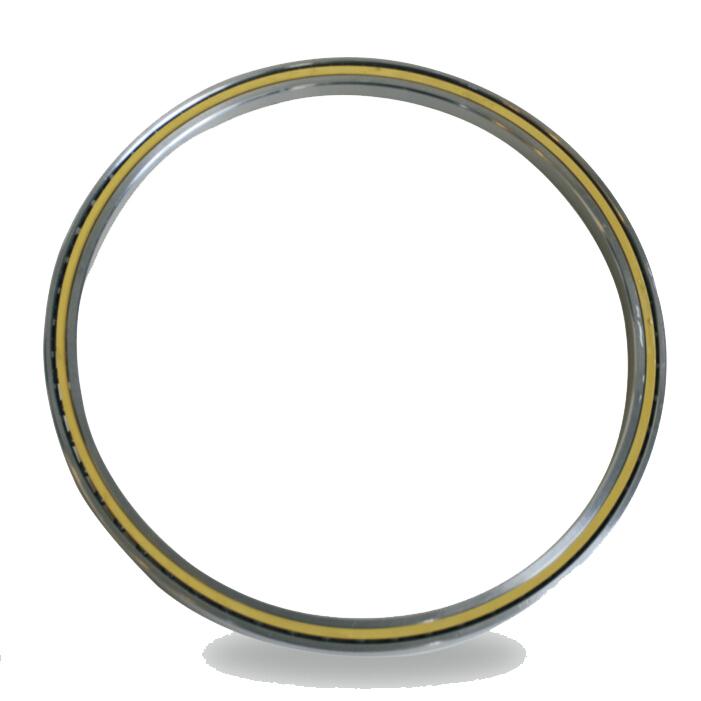 Thin-section sealed radial contact ball bearing