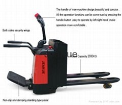 2.0T Pedal Folding Electric Pallet Truck Hydraulic Jack