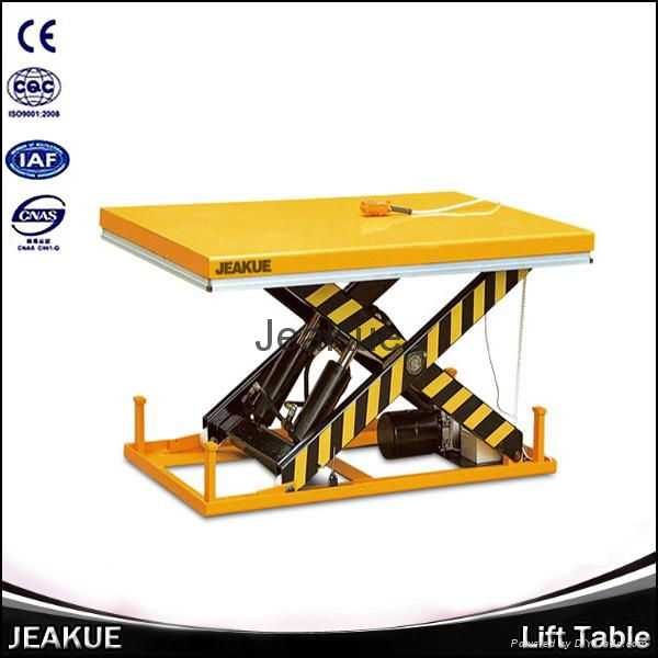 4 Ton AC Power High Quality Automatic Lifting Mini Scissor Hydraulic Lift Table 4