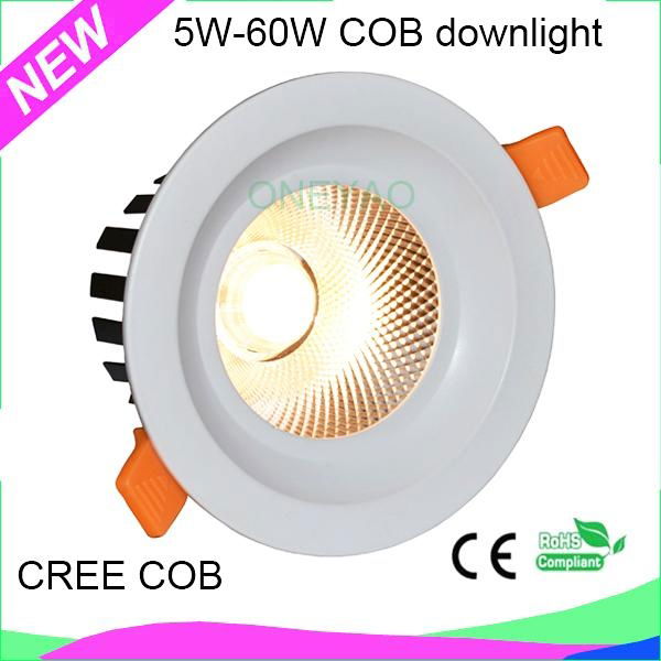 15W 1200lm CREE COB downlight