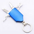 Novel Metal Mini Multi-tool Key Tag promotional gift sevenstargifts KT108 3