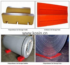 Polyurethane Coil Storage Pads Saddles 