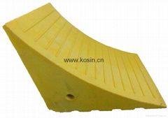 Polyurethane Wheel Chock For Heavy Duty Trucks