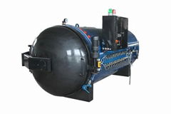 Tyre retreading machine