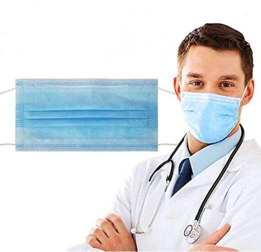 Manufacturer 3 Ply Earloop Face Mask Disposable Facemask / Medical Surgical 2