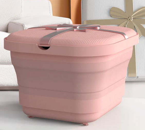 2023 new product folded design  foot spa foot massage foot bath bucket  2