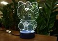 Hello Kitty LED 3D light  new products 1