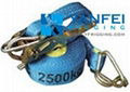 EN12195-2 Ratchet Cargo Straps - Qingdao Yanfei Rigging Supplier 3