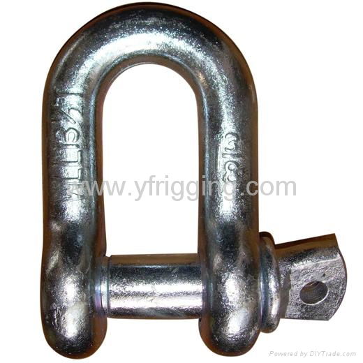 G209 US Type Screw Pin Drop Forged Anchor Shackle 5