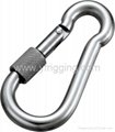 Stainless Steel Snap Hook With Nut DIN5299D