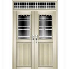 Champagne Electrophoretic Aluminium Opening Door