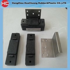 Supply  custom rubber to metal parts 