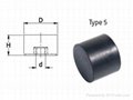 Supply  cylindrical rubber mounts