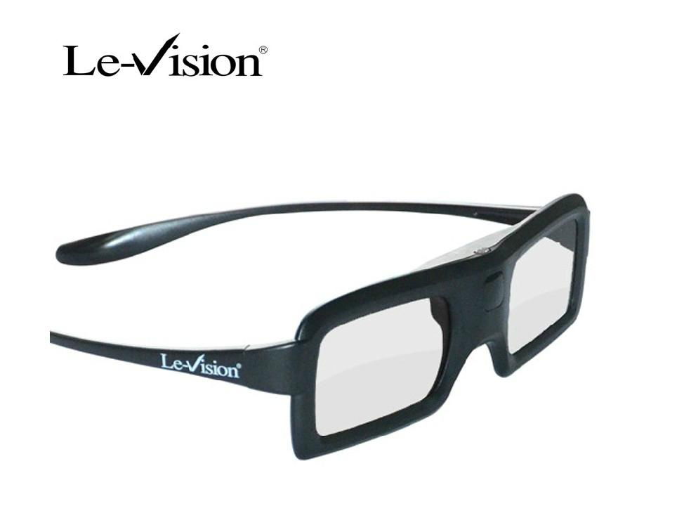 Active shutter 3D glasses for active cinema with battery