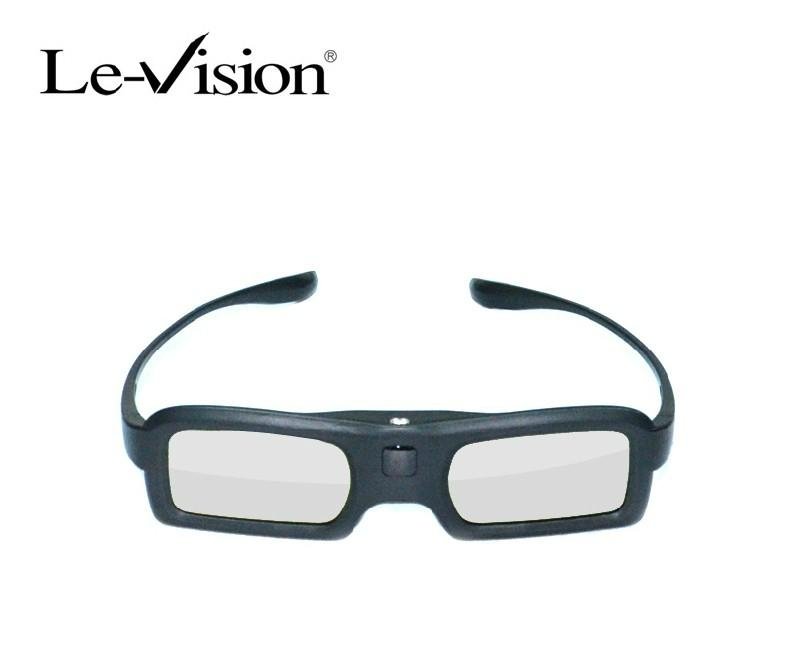 Active shutter 3D glasses for active cinema with battery 2