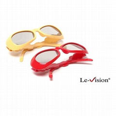 Passive polarized 3D glasses for kids with small size made in china