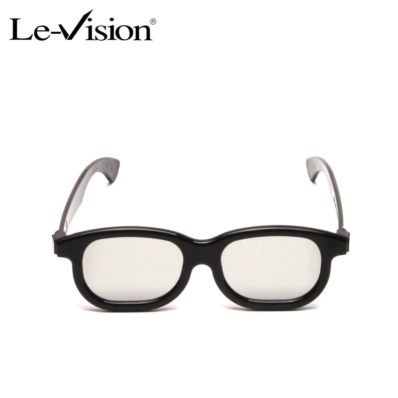 Circular passive polarized 3D glasses made in China LST024 Le