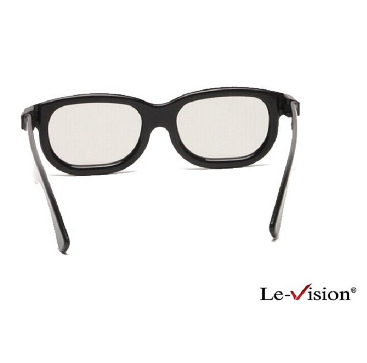 Circular passive polarized 3D glasses made in China LST024 Le