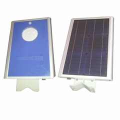 12W Integrated Solar LED street light - All in one LED solar garden light