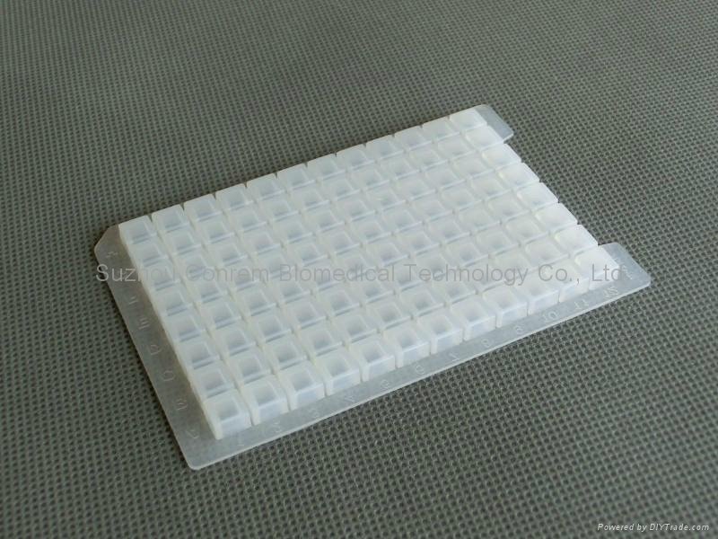 Silicone Sealing Mat for 96 square well plates