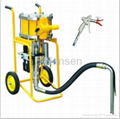 Pneumatic airless paint sprayer 1