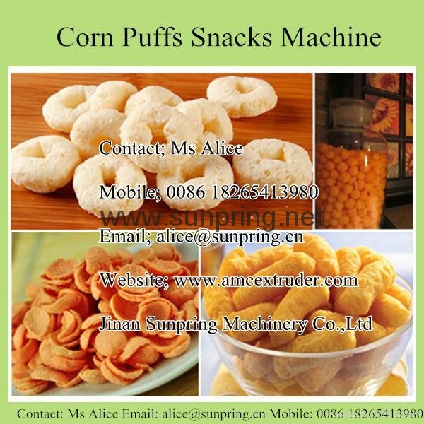 Corn Puffs Snacks Making Machine 4