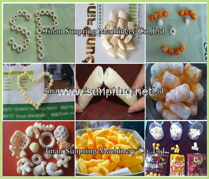 Puffed Maize Snacks Machine 4