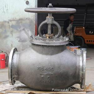 JIS marine cast steel globe valve 2