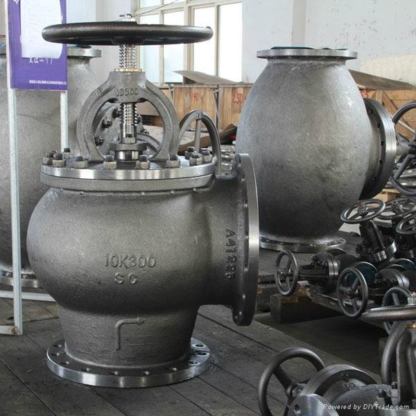 JIS marine cast steel globe valve 3