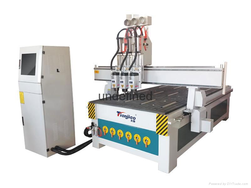 multi-spindle pneumatic cnc router 3