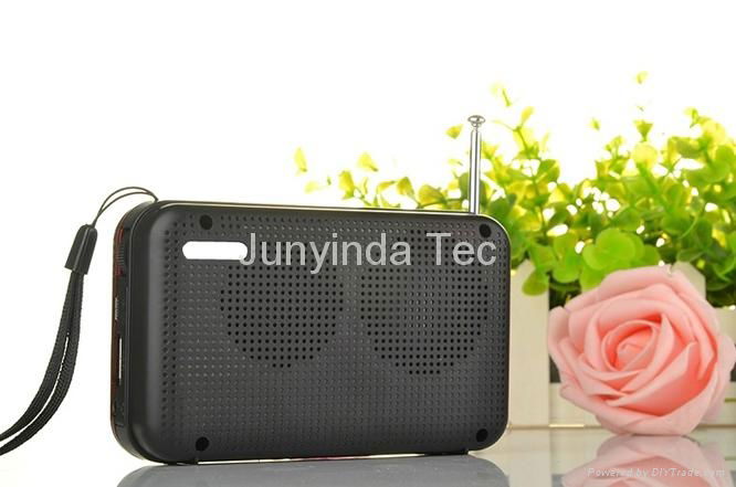 New Arrival Private Mini Speakers With LED Screen Display And Alarm Clock 4