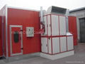 factory price auto spray booth with Riello burner 2