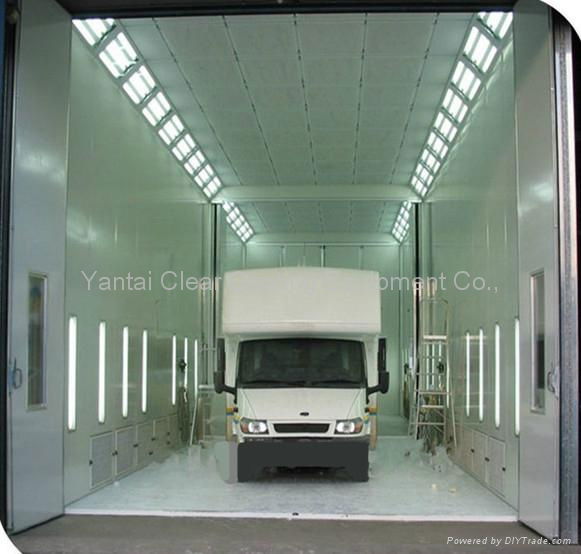 15m spray booth for bus and truck could customized 3