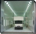 15m spray booth for bus and truck could customized 3