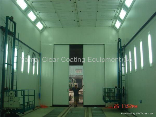 spray booth manufacturer bus paint booth supplier