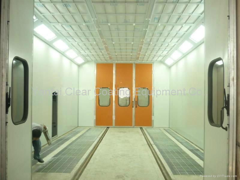 12m spray booth for small truck 2
