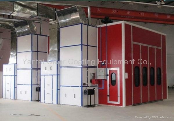 12m spray booth for small truck 5