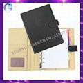 pu leather cover A5 organiser