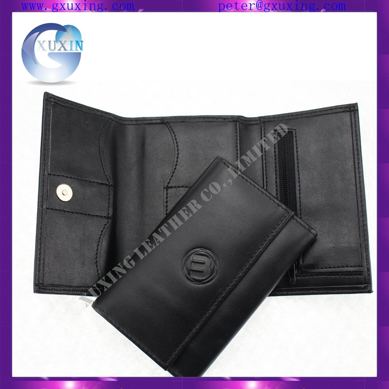 Genuine leather dart wallet XXNQB070 OEM (China Manufacturer