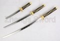 Tachi Sword Set Sword Japanese Basic Set Samurai Sword 3pcs With Sword Stand  3