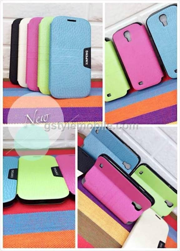 Flip Leather Case for Apple and Other Mobile Brands 5