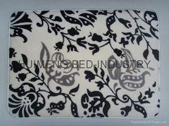 OEM Printing Design Coral Fleece Memory Foam Bath Mat