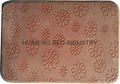 Solid Color Carving Coral Fleece Memory Foam Bath Mat 1