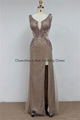 K2002 Strapless Beaded Embroidery Side