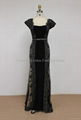 K2012 New Arrival Beaded Bateau Neckline