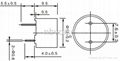 Magnetic Buzzer(Self-drive)-VSX1295-2.3kHz-5VDC 2